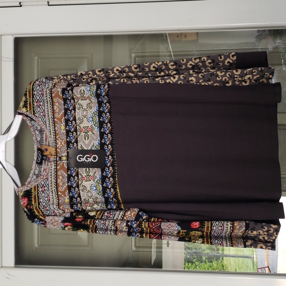 NWT Gigio long sleeve top S/ M